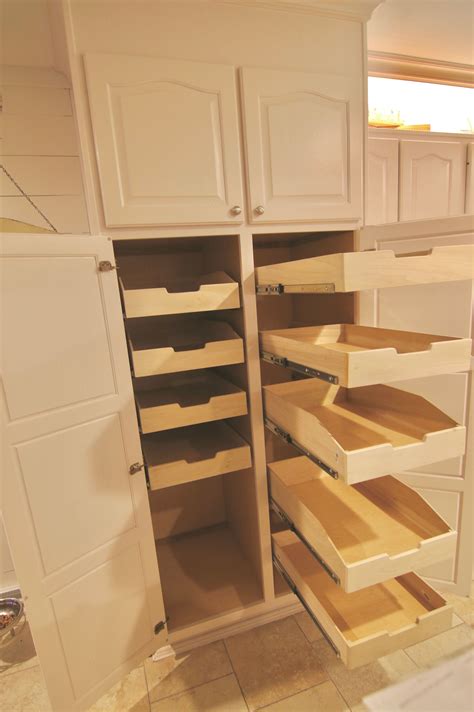 pull out pantry shelves